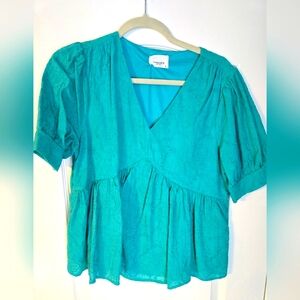Teal Women's Top